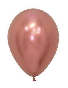 Globo latex rosa dorado R12 Sempertex | Ducaval 2448 h envios
