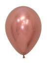 Globo latex rosa dorado R12 Sempertex | Ducaval 2448 h envios