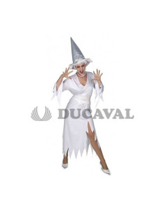 Disfraz de Bruja Blanca mujer | DUCAVAL | Envíos 24/48h