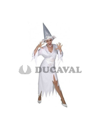Disfraz de Bruja Blanca mujer | DUCAVAL | Envíos 24/48h