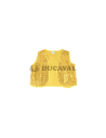 Chaleco Lentejuelas Dorado Inf. | Ducaval | Envíos 24/48 horas