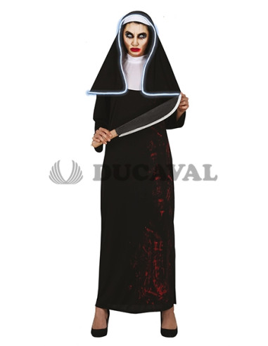 Disfraz monja asesina mujer | Ducaval | Envíos 24/48 horas