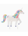 Vela cumpleaños unicornios mágicos  | Ducaval | Envías 24/48 horas 