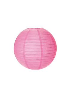 Lámpara papel esfera rosa pastel 35cm | Ducaval | Envíos 24/48 horas