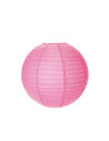 Lámpara papel esfera rosa pastel 35cm | Ducaval | Envíos 24/48 horas