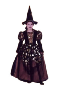 Disfraz bruja c/doradas (79 años) | Ducaval |