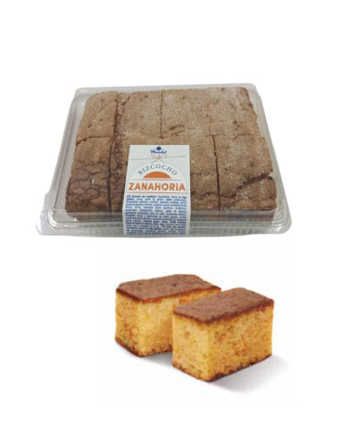 Bizcocho tradicional zanahoria 400g | Ducaval | Envías 24/48 horas 
