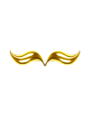  Globo foil cola sirena oro 60 cm   | Ducaval | Envías 24/48 horas 