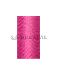 Tul rosa en rollo de 15cmX9m  Disfraces Ducaval