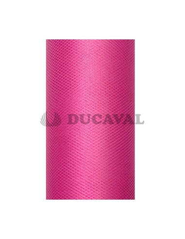 Tul fucsia en rollo 30cmX9m  Disfraces Ducaval