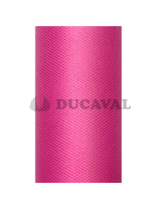 Tul fucsia en rollo 30cmX9m  Disfraces Ducaval
