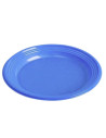 Plato reutilizable llano azul 22 cm 10 und | Ducaval | Envías 24/48 h