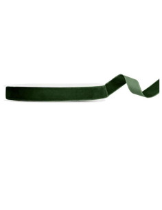 Cinta terciopelo verde 15MM/10M | Ducaval | Envías 24/48 horas 