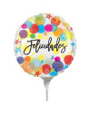Globo foil mini con palo Felicidades I Ducaval I Envíos 24/48 horas