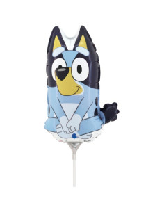 Globo foil mini con palo Bluey I Ducaval I Envíos 24/48 horas