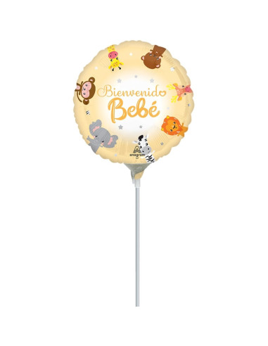Globo foil bienvenido bebé I Ducaval I Envíos 24/48 horas
