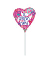 Globo foil mini con palo Felicidades I Ducaval I Envíos 24/48 horas