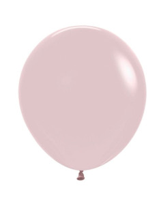 Globo látex pastel dusk rosa palo 45cm 15 unidades | Ducaval | Envíos