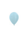 Globos látex satín azul 30cm. 50ud | Ducaval | envíos 24/48h