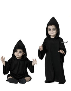 Mono negro tenebroso con capucha | Ducaval | Envías 24/48 horas 