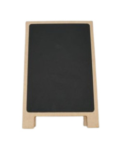 Pizarra madera 13x20cm | Ducaval | Envías 24/48 horas 