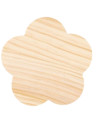 Madera forma flor 20cm | Ducaval | Envías 24/48 horas 
