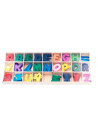 Set letras madera de colores | Ducaval | Envías 24/48 horas 