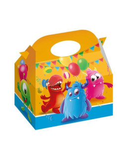 Cajas regalo monsters 15x9x15cm 12U | Ducaval | Envías 24/48 horas 