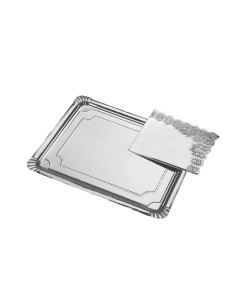 Bandeja carton plata blonda rect. 25x34cm. | Ducaval | Envios en 24/4