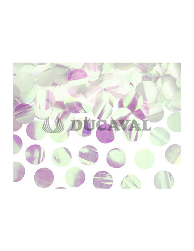 Confeti iriscente círculo 15g  Disfraces Ducaval