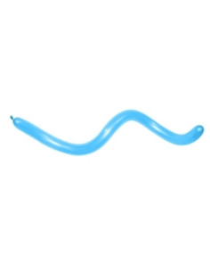 Globos látex fashion SLD azul 7.5x150cm 20ud | Ducaval | Envíos 24/48