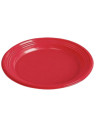 Plato reutilizable postre rojo 17 cm 12 und | Ducaval | Envías 24/48 