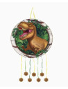 Piñata dinosaurio rex 47 cm cartón 1 ud | Ducaval | Envías 24/48 hora