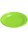 Plato reutilizable postre verde 17 cm 12 und | Ducaval | Envías 24/48