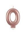 Vela color oro rosado nº0 | Ducaval | Envíos 24/48 horas
