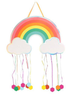 Piñata de Arcoiris 55cm | Ducaval | Envías 24/48 horas 
