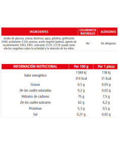 Bokados fiesta kojak 1kg | Ducaval | Envías 24/48 horas 