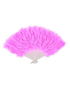 Abanico plumas rosa | DUCAVAL | Envíos 24/48h