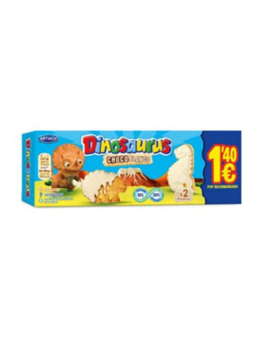 Dinosaurus de chocolate blanco | Ducaval | Envíos 24/48 horas 