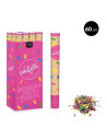 Cañon confeti colores surtidos metalizados 60cm | Ducaval |
