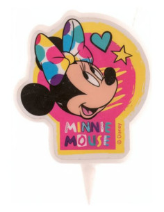 Display vela 2D cumpleaños Minnie  Disfraces Ducaval