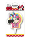 Display vela 2D cumpleaños Minnie  Disfraces Ducaval