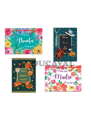 Postal familia personalizable