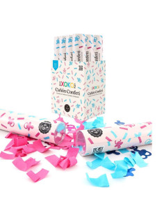 Cañonazo confetti chupetes 40cm | Ducaval | Envías 24/48 horas 