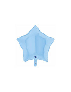 Estrella foil azul mate 91cm | Ducaval | Envíos 24/48 horas 