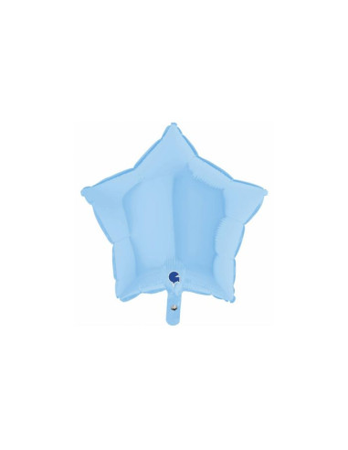 Estrella foil azul mate 91cm | Ducaval | Envíos 24/48 horas 