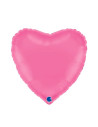 Corazon foil rosa chicle 18" | Ducaval | Envíos 24/48 horas