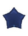Globo foil satin estrella azul marino | Ducaval | Envíos 24/48 horas