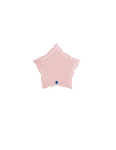Estrella foil rosa mate 46cm | Ducaval | Envíos 24/48 horas