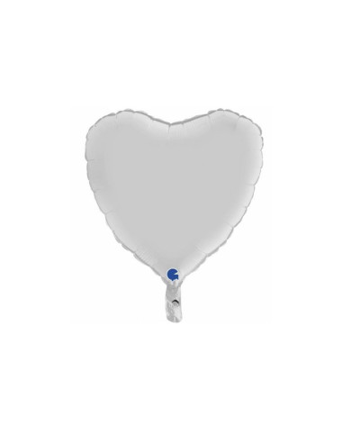 Globo foil Satín Blanco 18" | Ducaval | Envíos 24/48 horas